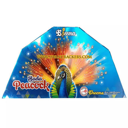 BADA PEACOCK (RED & GREEN)